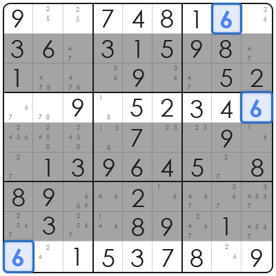 sudoku x wings explain